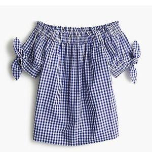 JCrew off the shoulder top